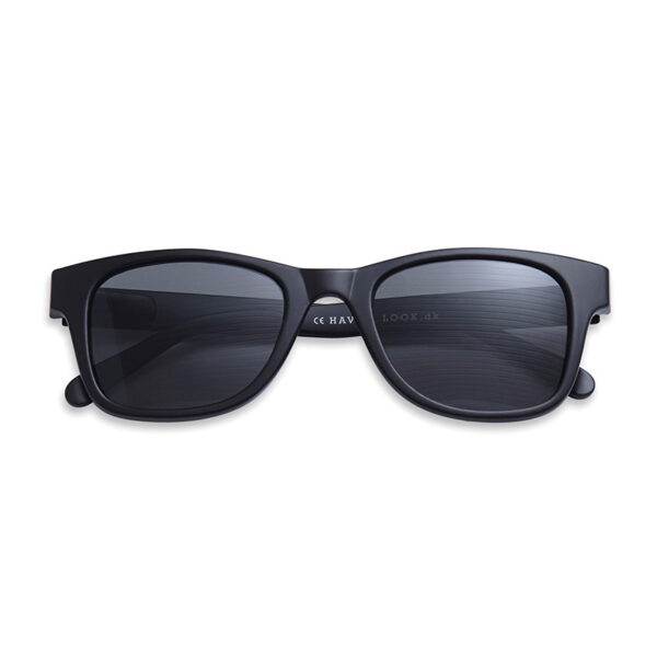 Solbriller med styrke i sort
