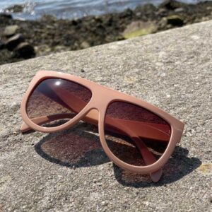 sandfarvede solbriller