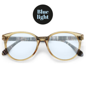 City Amber Blue light læsebrille